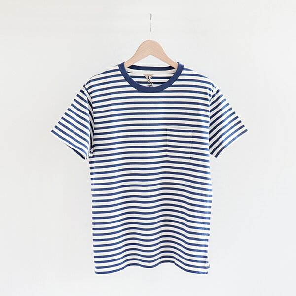 FilMelange フィルメランジェBEN border T-shirt Heritage blue/Whiteベン ボーダーTシャツ ブルー・ホワイト [1911027] [Casual]