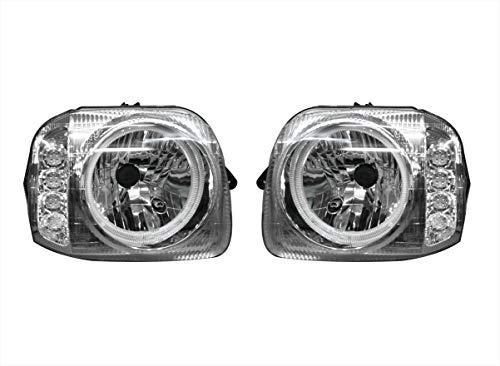 jb23 ジムニー　社外用ヘッドライト　ジャンク品 jb23 ジムニー シャークヘッドライト クリア ジャンク
